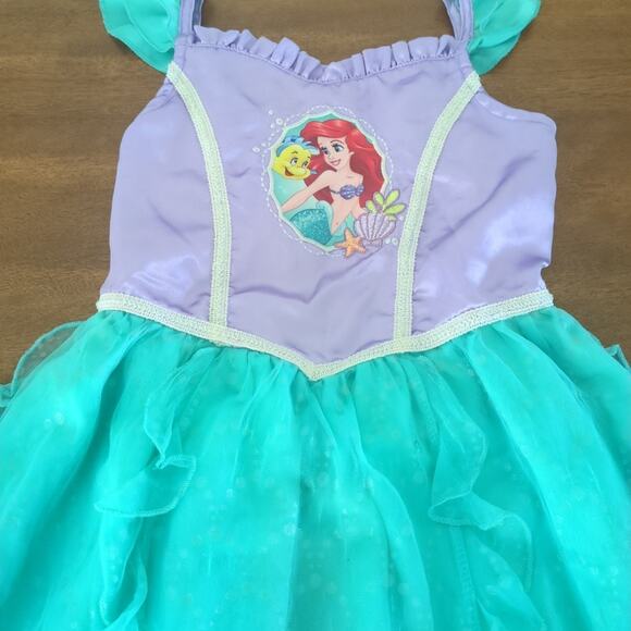 Disney princess Arielgirls longDress size 5/6